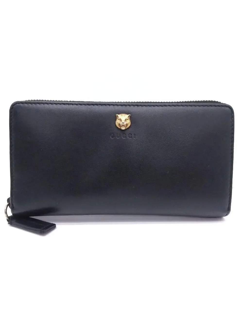 Gucci Animarier Tiger Leather Zip #247650G25B